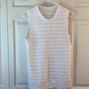 Knot, mixed media tank